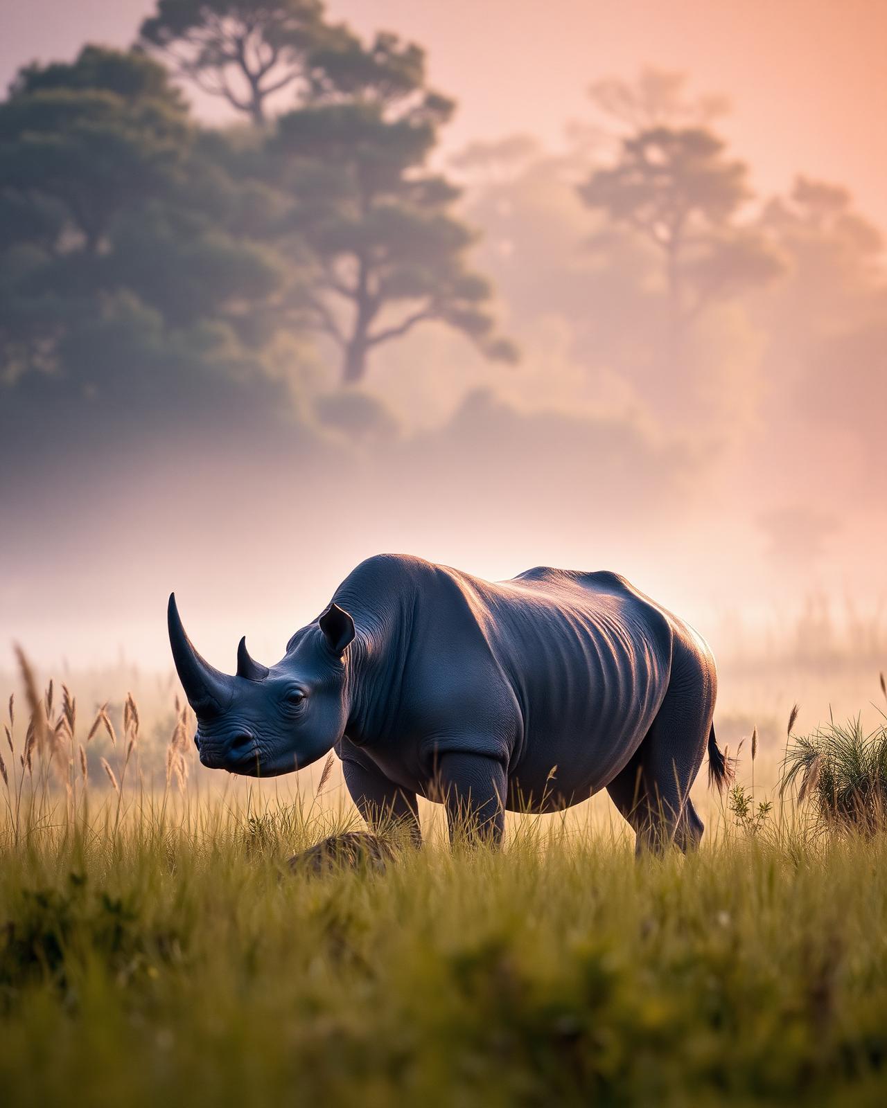 One-horned rhino