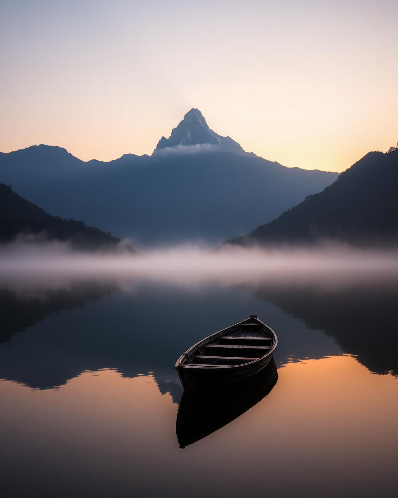 Mirror of the mountains.